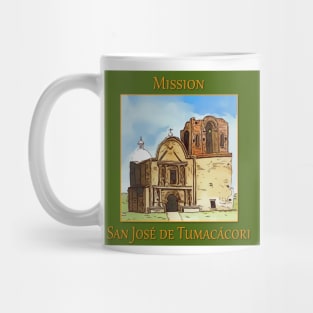 Mission San José de Tumacácori in Arizona Mug